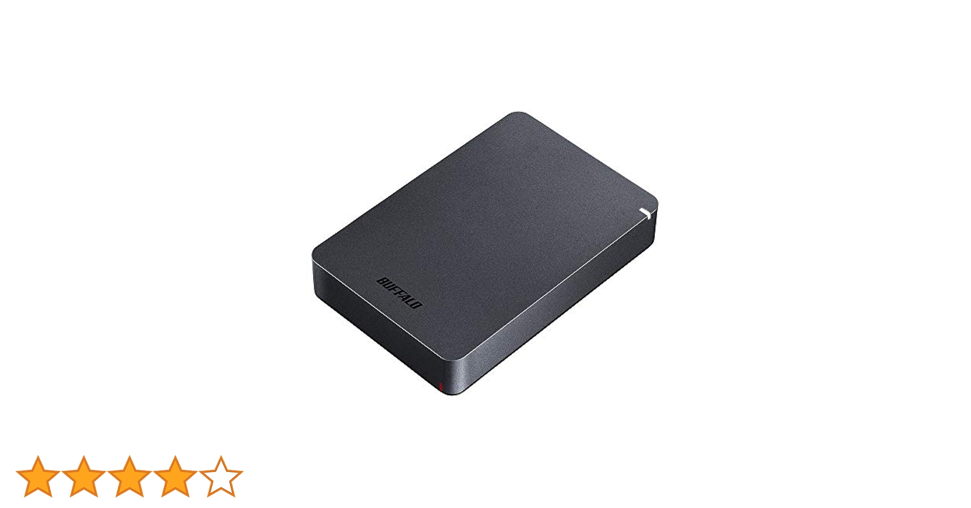 Amazon | BUFFALO USB3.1(Gen.1)対応 耐衝撃ポータブルHDD 4TB